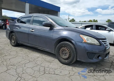 2014 Nissan Sentra S из США, поврежденный, VIN 1N4AB7APXEN850043